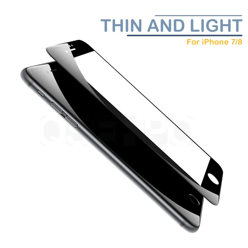 9D Full Curved Tempered Glass On The For iPhone 7 8 6 6S Plus X XS Max XR Screen Protector For iPhone 6 6S 7 8 Plus Glass Film