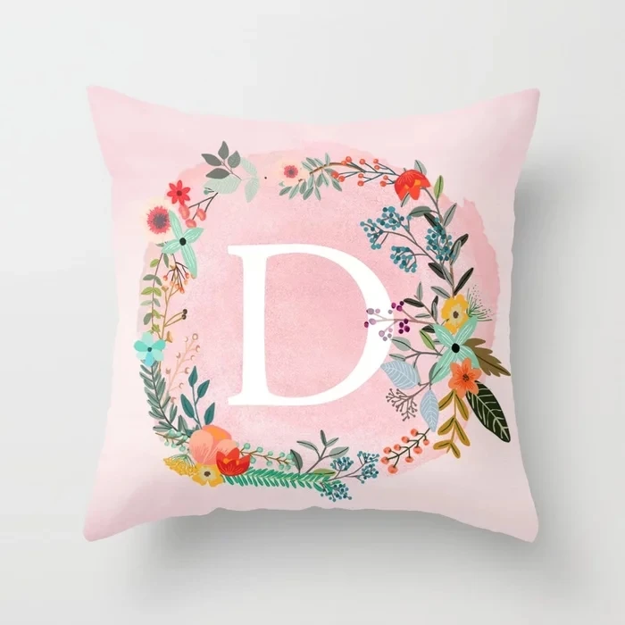 flower-wreath-with-personalized-monogram-initial-letter-d-on-pink-watercolor-paper-texture-artwork-pillows.webp