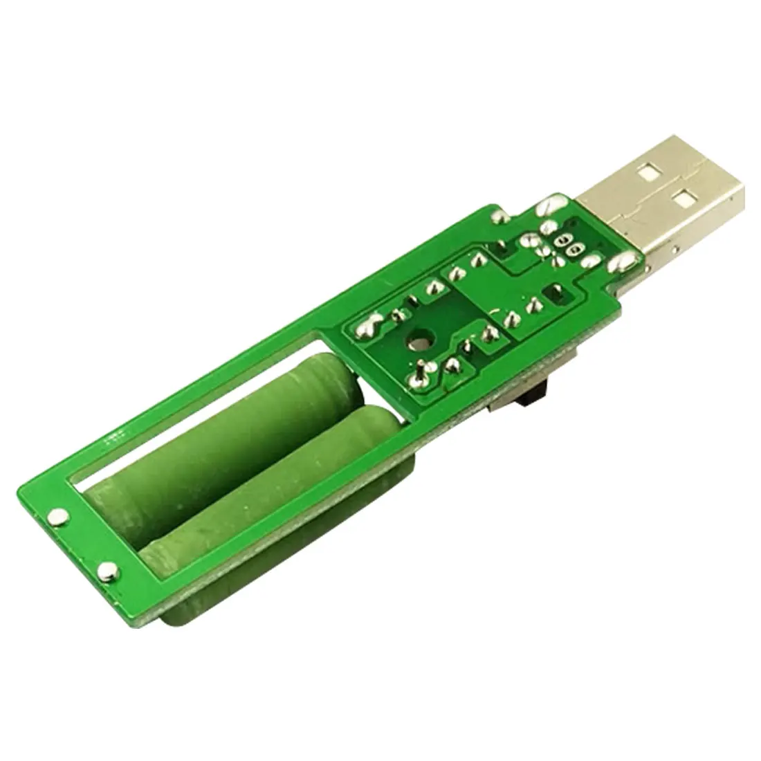 

USB Resistor DC Electronic Load With Switch Adjustable 5V 1A/2A/3A Battery Capacity Voltage Discharge Resistance Tester