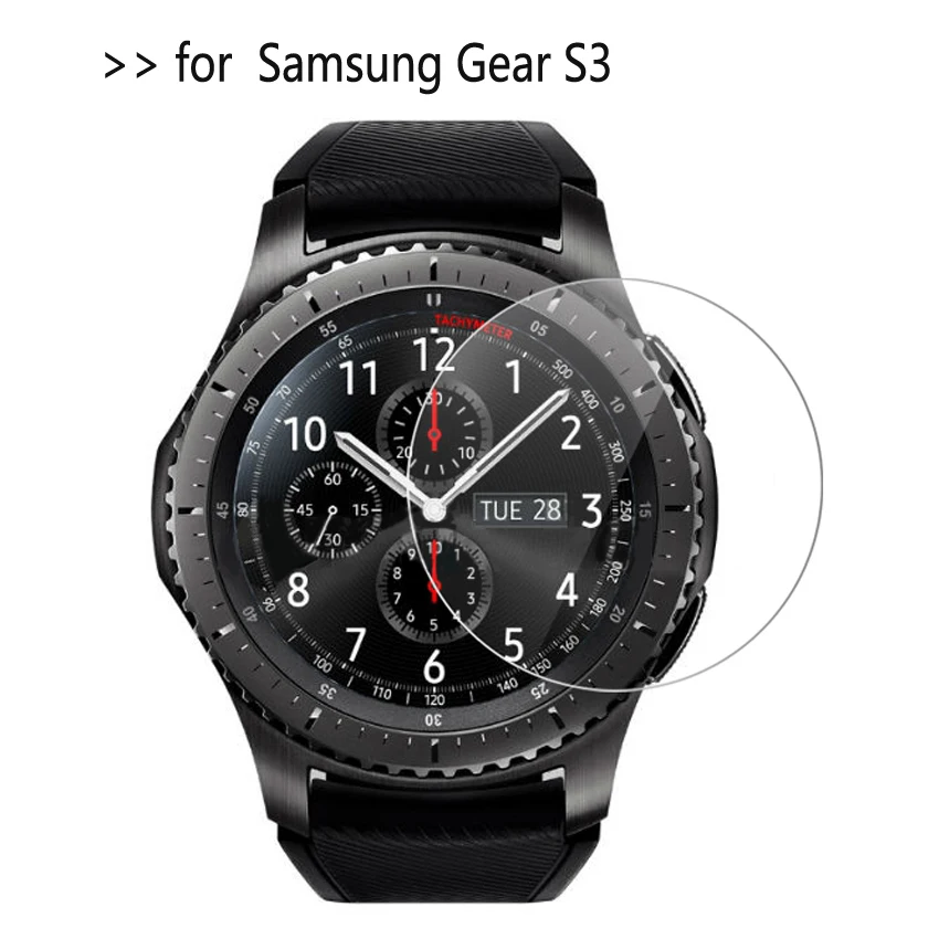 2.5D 9H взрывозащищенное Закаленное стекло Защитная пленка для samsung gear S3 Classic SmartWatch