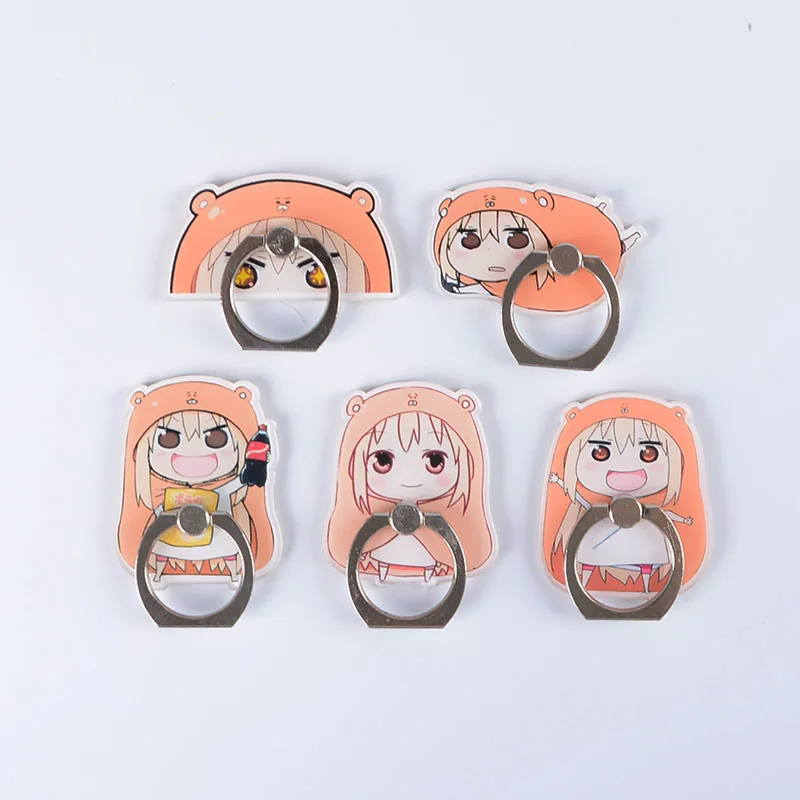 Koteta аниме Himouto Umaru Cham Umaru Chan Doma модель наклейка палец кольцо держатель мобильного телефона милый iphone кольцо подставка