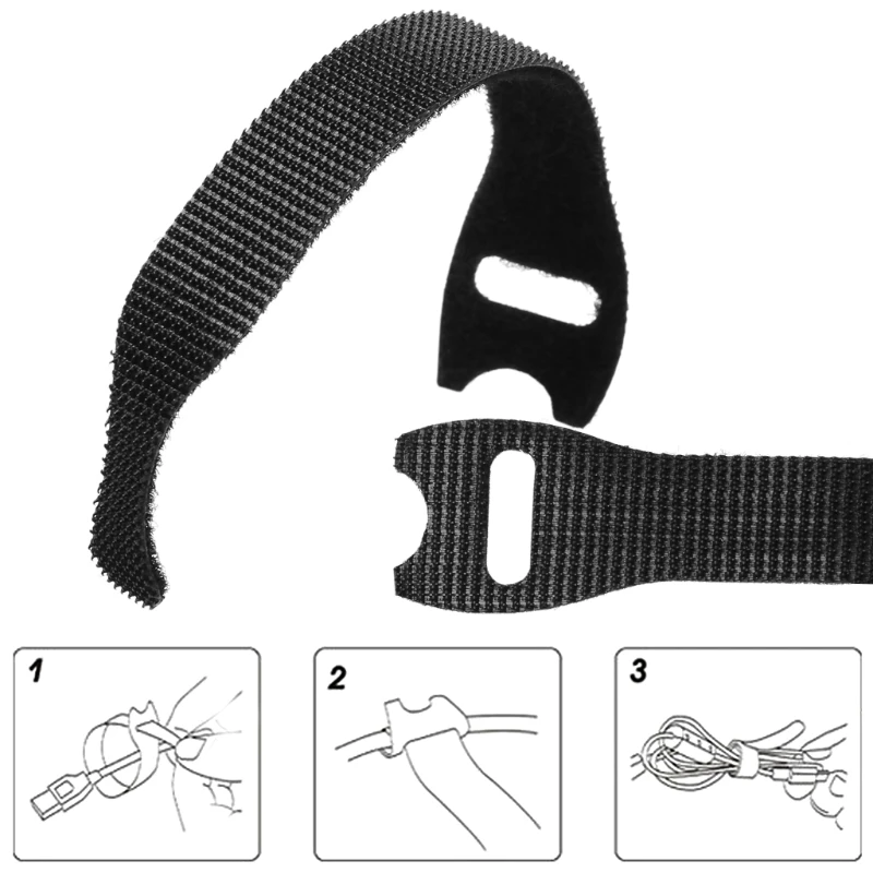 25 шт. Кабельный Организатор Управление устройства для сматывания шнуров зарядное устройство держатель шнур Наушники Галстуки