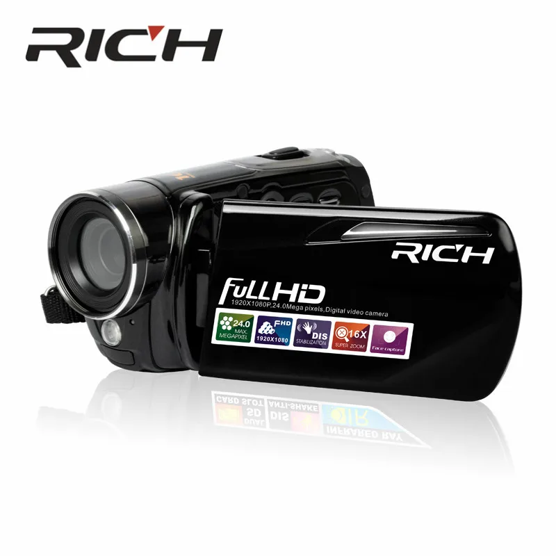 US $554.60 10pc 460S Infrared Video Camera 1080P HD 16x Zoom 30 TFT LCD Digital Video Camcorder Camera DV DVR Support For Night Shooting