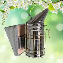 Высокое качество Пчеловодство коптильня из нержавеющей стали ручной пчелиный дым передатчик Комплект инструмент распылитель
