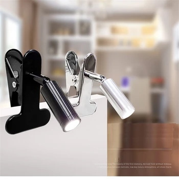 

Stepless dimming clip light with rotatable spot head 5V 3W USB direct seeding /dresser,reading desk lamp ,supplement lamp