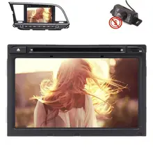 With Rear Camera 8″ For Hyundai Android7.1 Car dvd Head Unit GPS Navigation Bluetooth 1080P Video Music Radio Audio touch screen