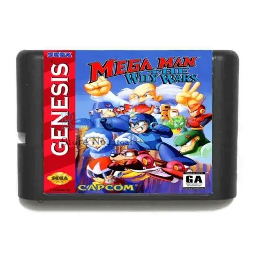 

Megaman the wily wars - 16 bit MD Games Cartridge For MegaDrive Genesis console