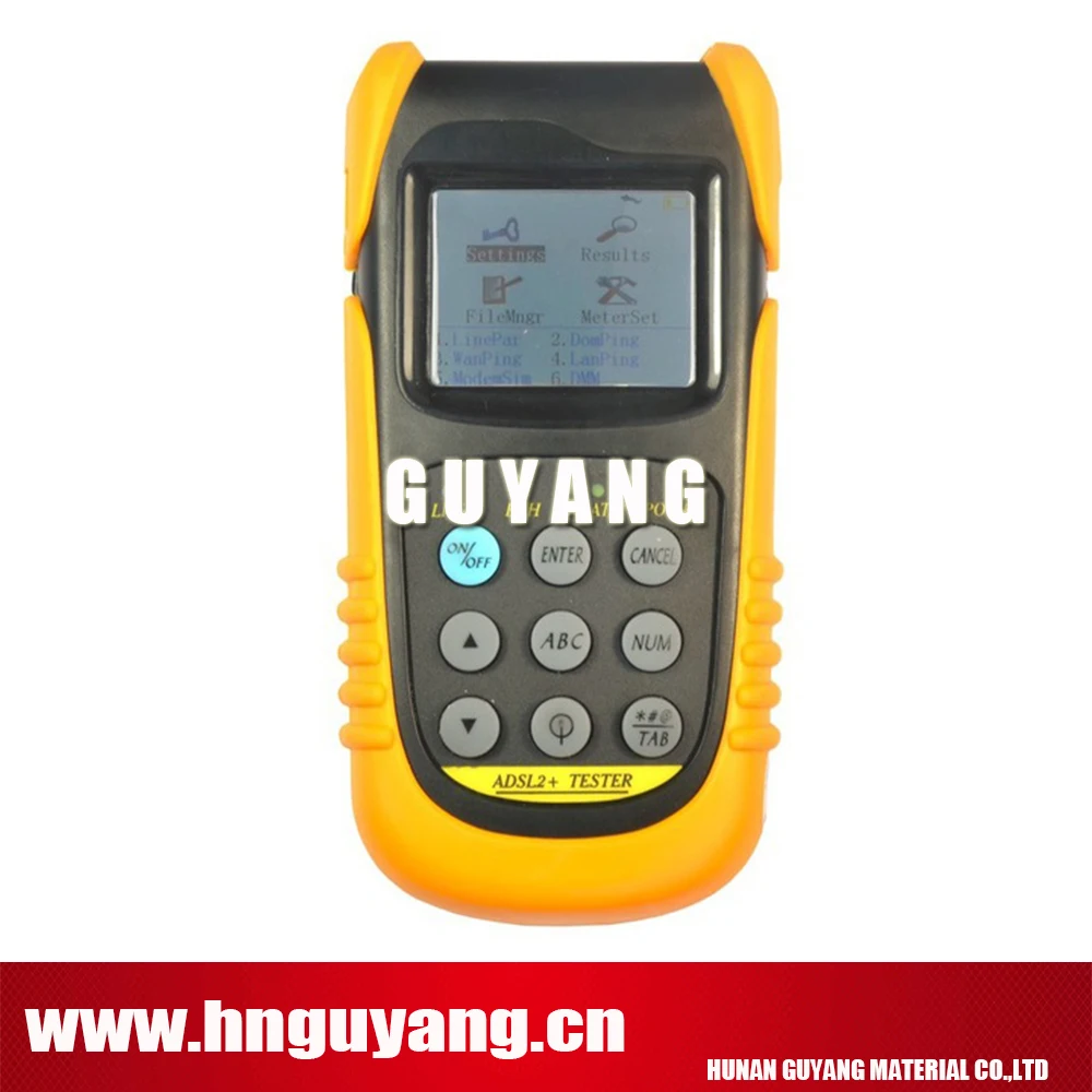

GUYANG GY801C Multi-functional ADSL Tester ADSL2+ Tester DMM PING Test Meter ADSL2 Tester