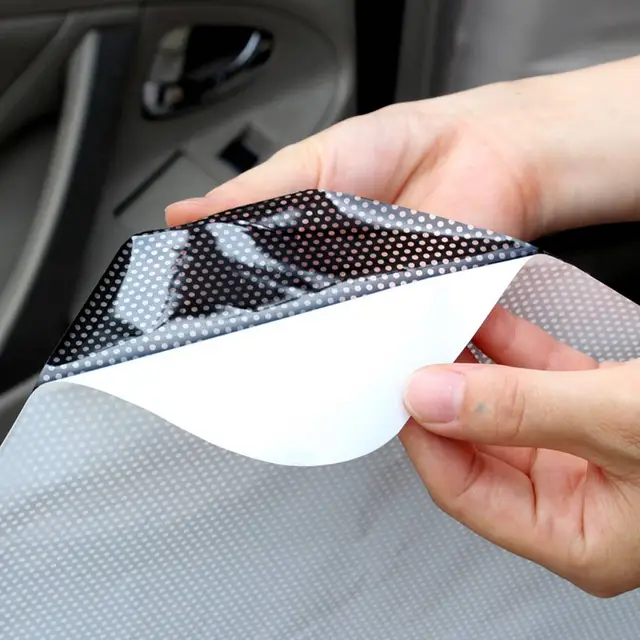 New 2 Pcs Universal Car Window Shade Sticker Reusable Cling Sunshade UV Protection for Child Pet CSL2018
