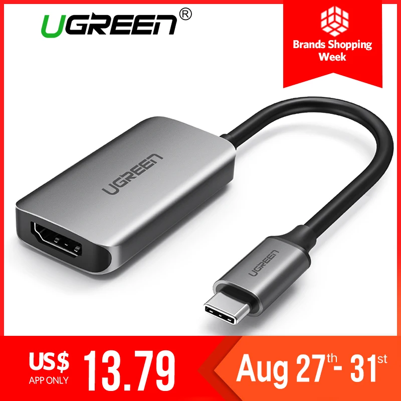 Ugreen USB C HDMI font b Cable b font Type C to HDMI Thunderbolt 3 Adapter