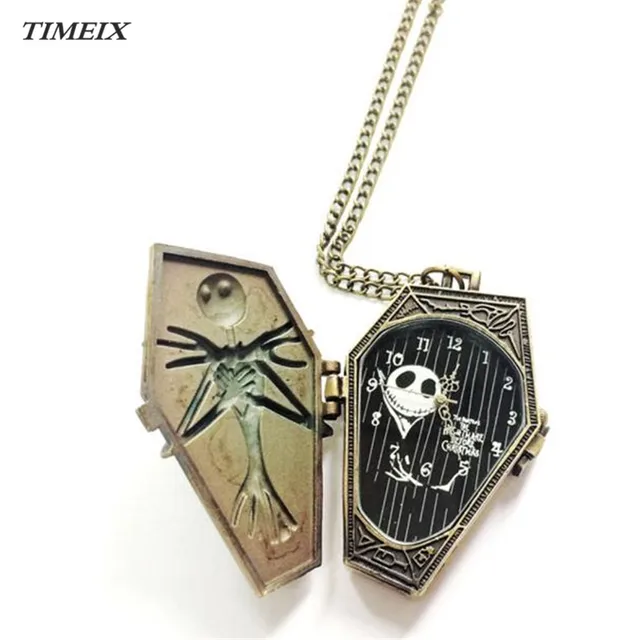 Cool Pocket Watches Men Poker Pattern Style Quartz Necklace Pendant Chain Clock Cool Pocket Watches Men Poker Pattern Style Quartz Necklace Pendant Chain Clock