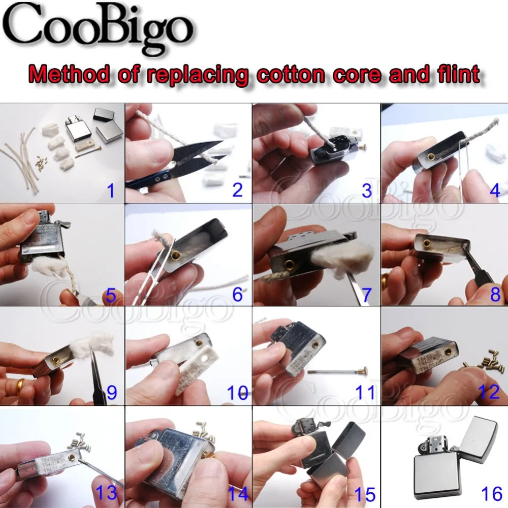 3 шт. керосин газовая 6 камни зажигалки Флинт подходит для Zippo курение масляной