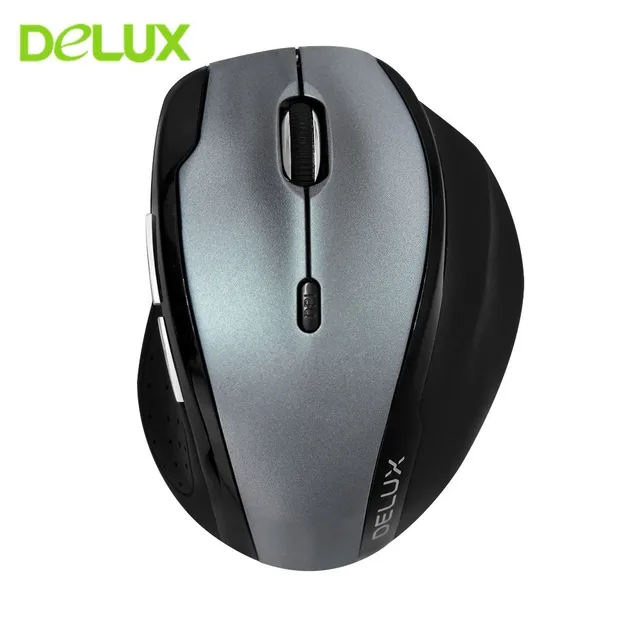 Delux M620GX Ergonomic Wireless Gaming Mouse 6 Functional Buttons 2400 DPI USB Optical Mice With Mouse Pad For PC Laptop Desktop Delux M620GX Ergonomic Wireless Gaming Mouse 6 Functional Buttons 2400 DPI USB Optical Mice With Mouse Pad For PC Laptop Desktop