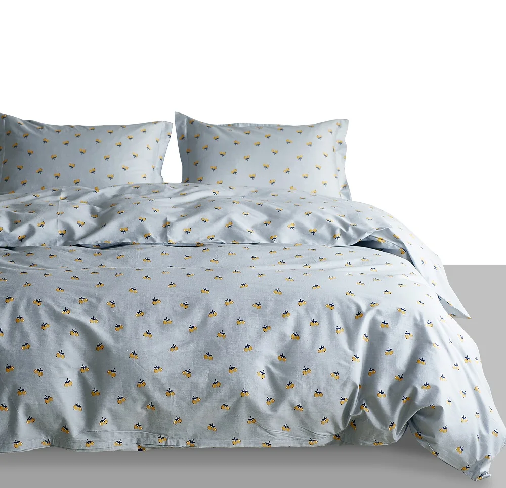 Adult Bedding Set Girl fresh style 100% Cotton Bed Duvet Cover bedding Bedroom Decoration American Pastoral Style | Дом и сад