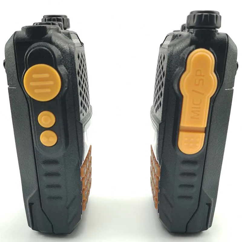Baofeng UV 6R оранжевый клавиатура 7 Вт иди и болтай Walkie Talkie UHF VHF двухполосный УФ