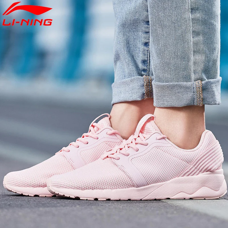 Tanie Li ning kobiety LN HEATHER II styl życia buty lekkie oddychające sneakersy komfort Fitness LiNing buty sportowe AGCN098 YXB142