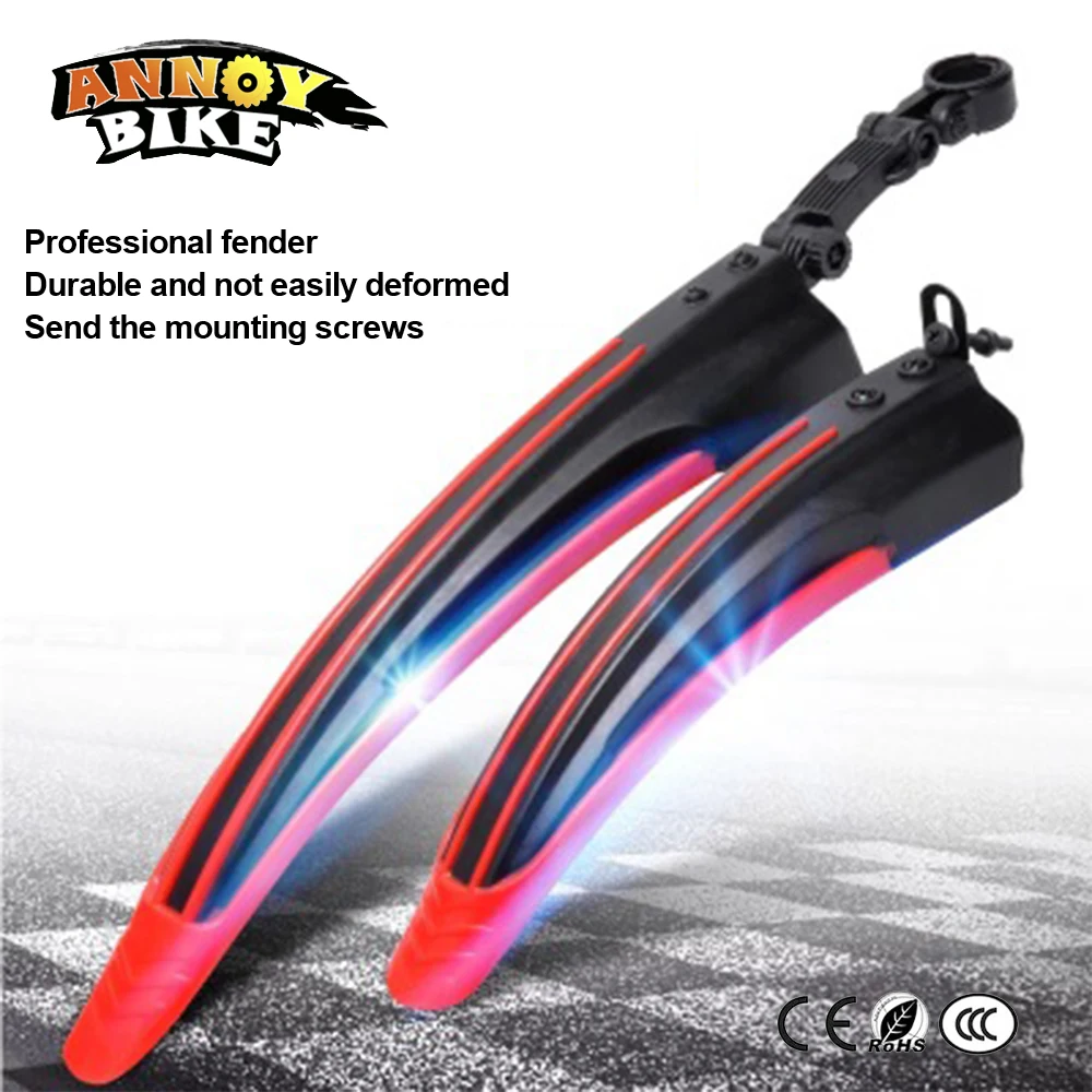Water Retaining Fender 2pcs Mountain Bike 26''24''20''strong Durable