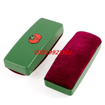 

Green Dark Red Cartoon Tomato Print Blackboard Eraser Wipe Cleaner