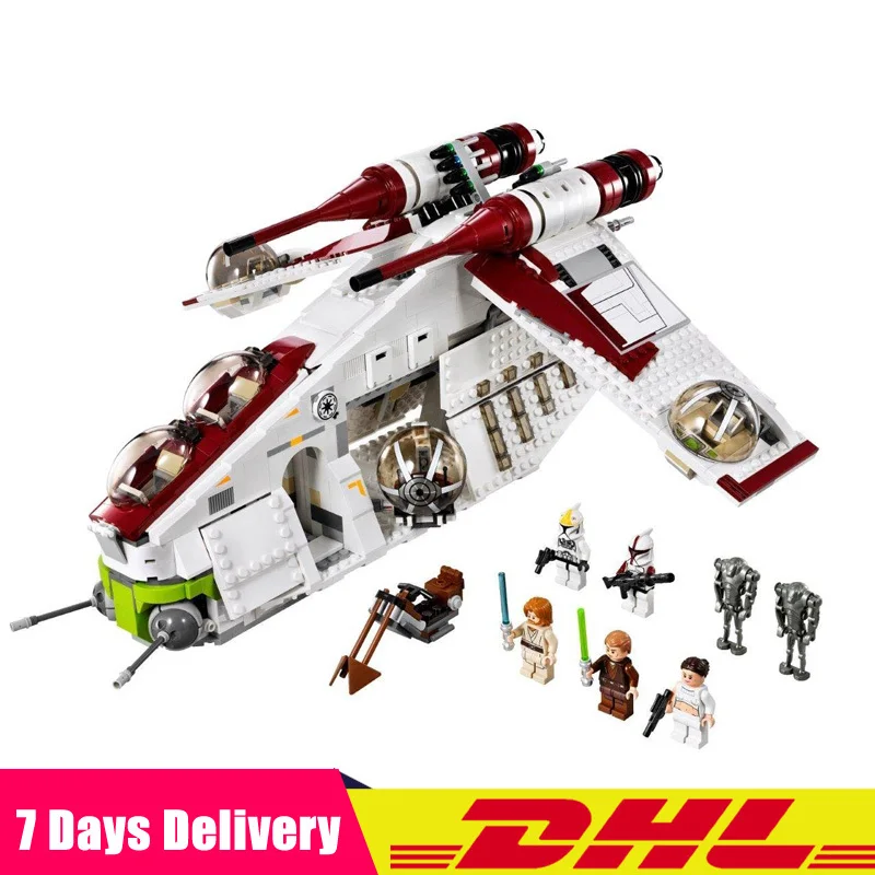 

LEPIN 05041 Star War Genuine The The Republic Gunship Set Educational Building Blocks Bricks Toys Compatible Legoinglys 75021