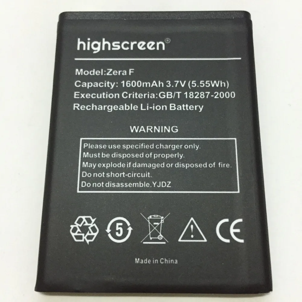 Highscreen Zera F Аккумулятор Купить