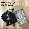 String and 15Bulbs