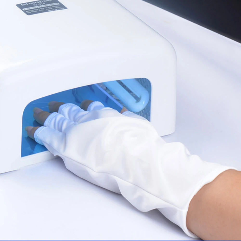 Anti UV Glove for UV Light/Lamp Radiation Protection Manicure Nail Art Dryer Tools Nail Art Equipment For Nail Art Manicure Tool