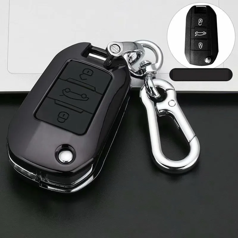 Автомобильный чехол для ключей для Citroen C4, кактус, C5, C3, C4L, peugeot 508, 301, 2008, 3008, 408, чехол для ключей, держатель сумки