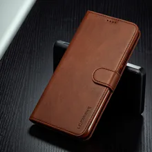 Деловой Роскошный кожаный чехол-кошелек, чехол для телефона Xiaomi Redmi Note 7, Магнитный чехол для Xiaomi Redmi 7, чехол, etui Funda