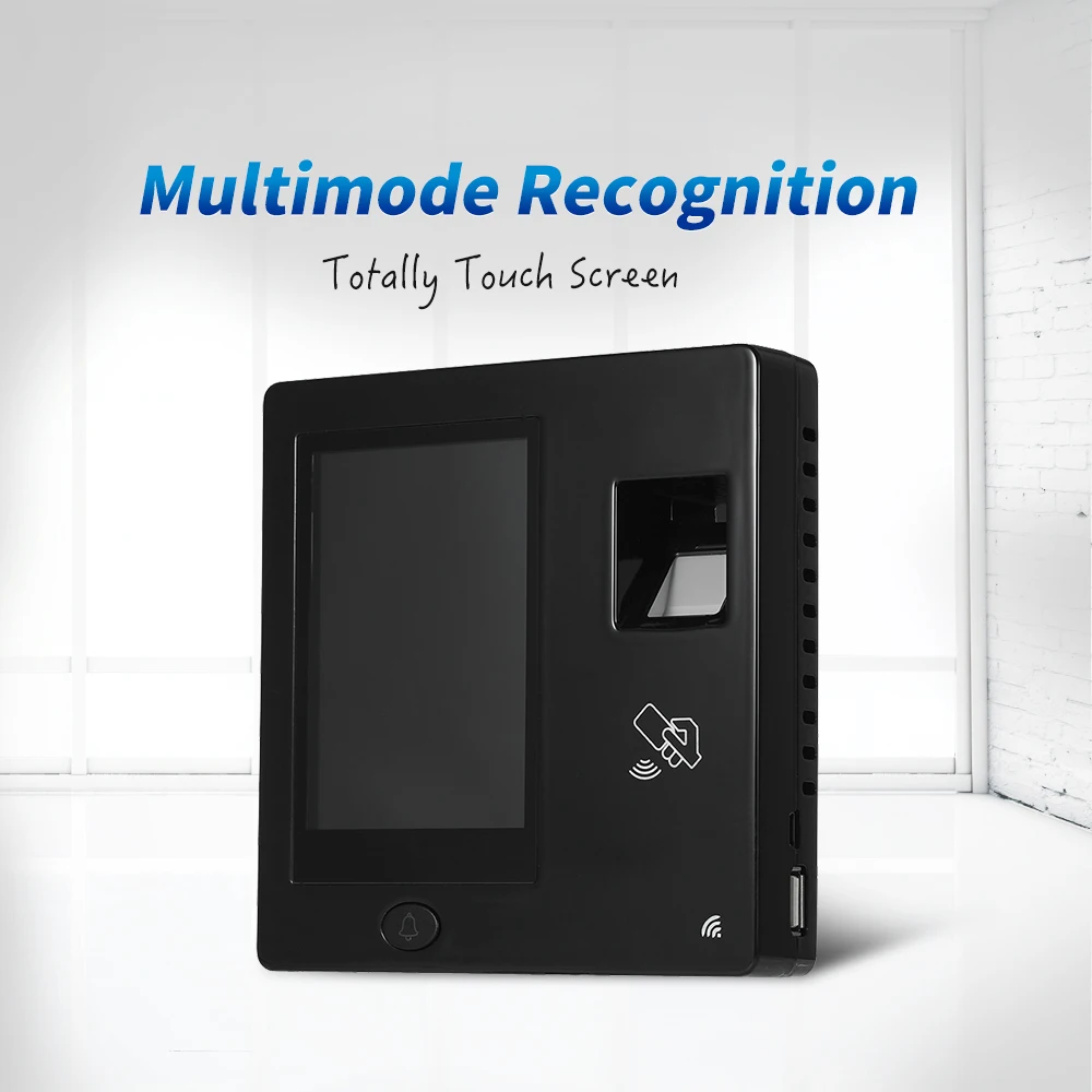

Fingerprint Time Attendance Machine With One Card Reader DC5V TCP/IP Employee Checking-in Recorder