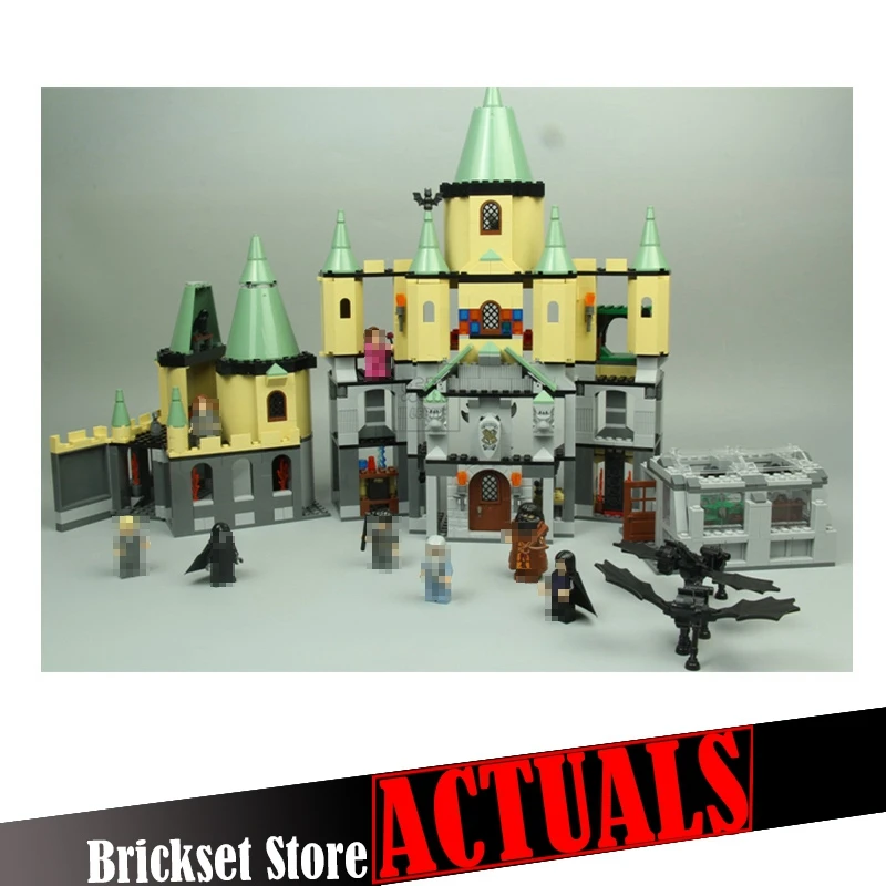 

LEPIN 16029 Hogwarts Castle Classic Movie Building Block Bricks Toys Enlighten For Boy oyuncak 1033PCS Compatible legoINGly 5378