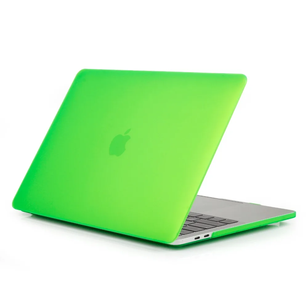 Жесткий Чехол для ноутбука + кожаная накладка клавиатуры 2018 выпуска Apple MacBook Pro 15
