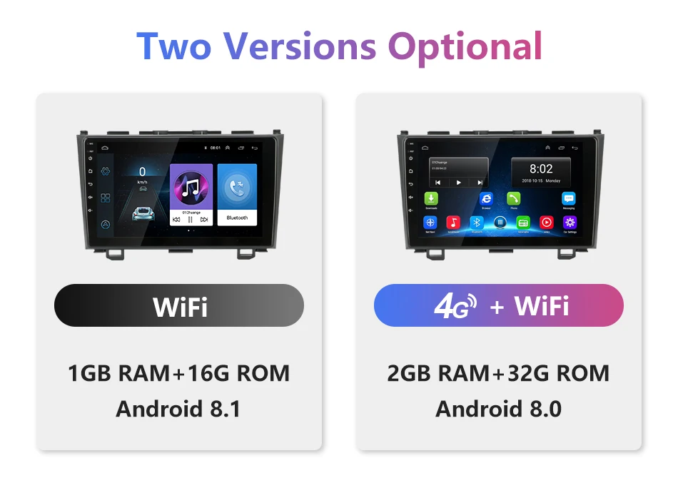Excellent Jansite 9" Car Android Radio for Honda CRV CR-V 2007 2008 2009 2010 2011  Multimedia player Navigation GPS 4G WIFI IPS screen 4