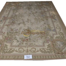 Aubusson античный тонкий Шелковый переплетенный тканый Настенный декор прямоугольный ковер Serapi ковры