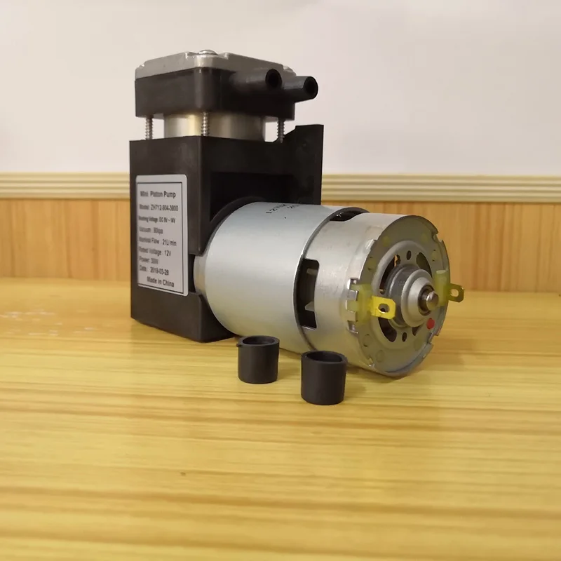 

580kpa pressure 48L/M flow rate DC diaphragm mini compressor DC 12V brush motor