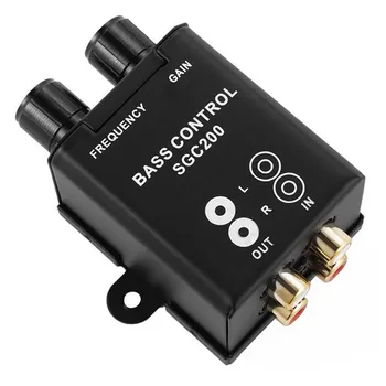 

Auto 12V Power Car Subwoofer Amplifier Audio Regulator RCA audio controller Bass Equalizer Crossover Controller