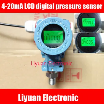 

High Precision 4-20mA LCD digital pressure sensor / 5bit digital pressure transmitter / explosion-proof pressure transmitter