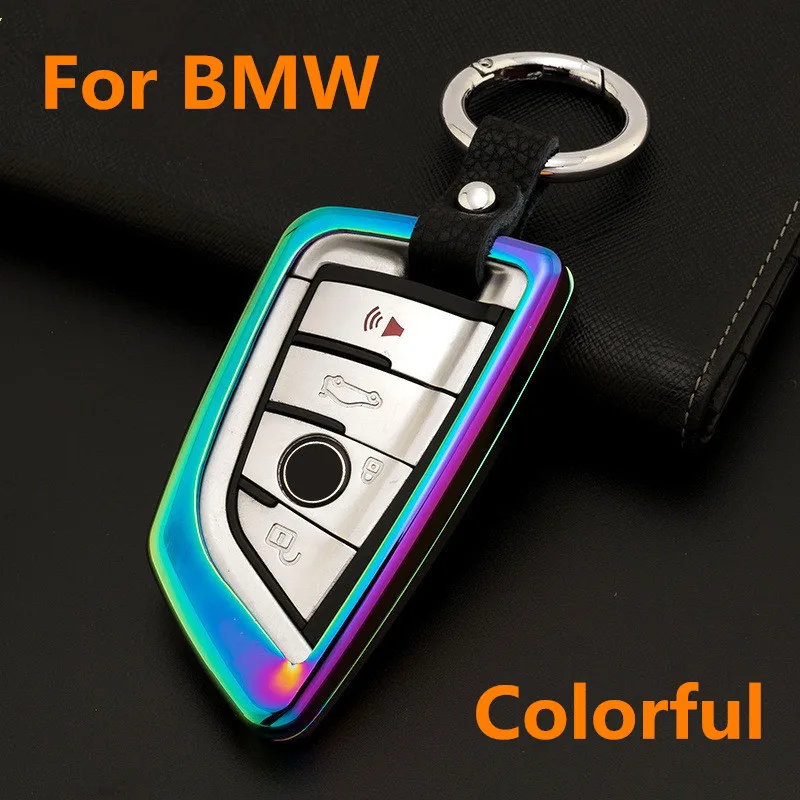 Zinc alloy Car key Set Smart keyfob Protection Shell cover ...