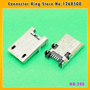 

2-100PCS Micro USB Female Sockect Connector Tail Port for ASUS me301 ME302 371 400C 176 372 ME301 180 T100 102k00fE,MC-280