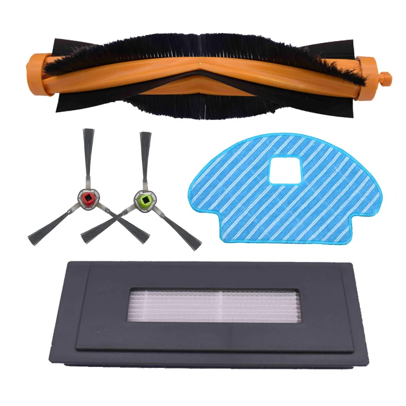 

Main Brush Hepa Filter Side Brush Mop Pad Replacement Kit for ECOVACS DG3G-KTA DEEBOT OZMO 930 Vacuum Cleaner Parts Accessories