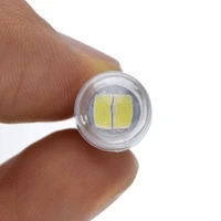 led לפיד זוג E10 1447 נורת LED פנס מנורת 3V 6V נורת LED החלפת לפיד פנס נורה 3 וולט 6 וולט בורג נורה לבן קסנון (5)