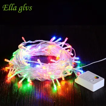 

led Christmas Light 20M Outdoor Waterproof AC220V 110V US/EU Plug Christmas Garland For Party wedding Decoration