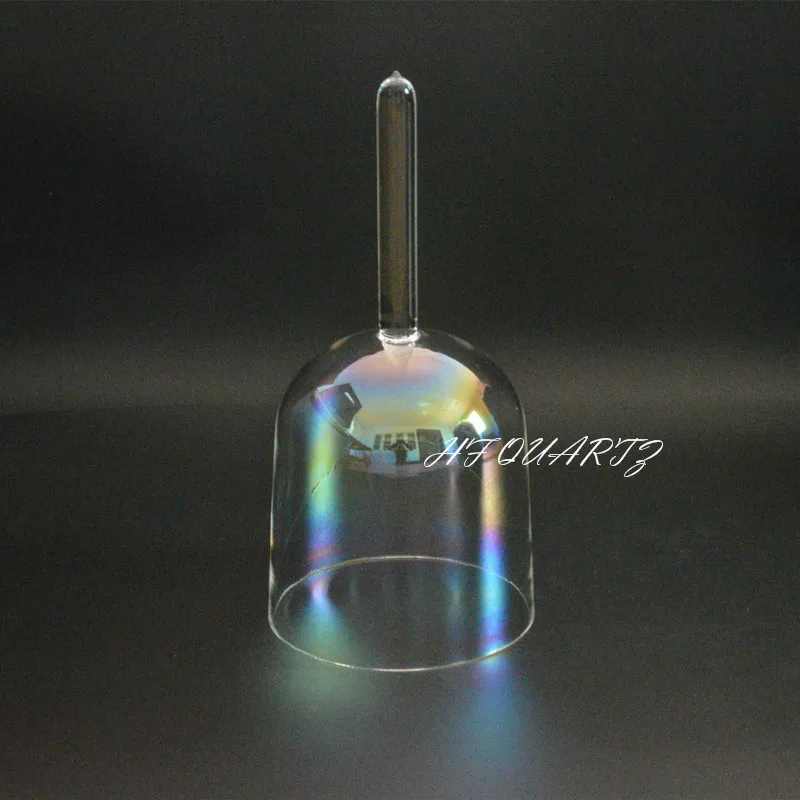 7 дюймов G note плоская Нижняя кристальная Поющая чаша прозрачная для звукового заживления