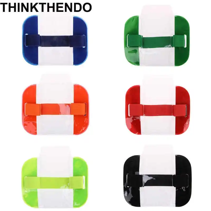 

Elastic Arm Band ID Badge Holder Photo Armband Credit Card Case