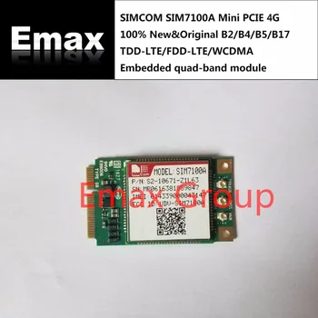 

SIMCOM SIM7100A MINI PCIE multiple-mode LTE B2/B4/B5/B17 TCP/UDP/FTP/FTPS/HTTP/HTTPS/SMTP/POP3 standalone GPS