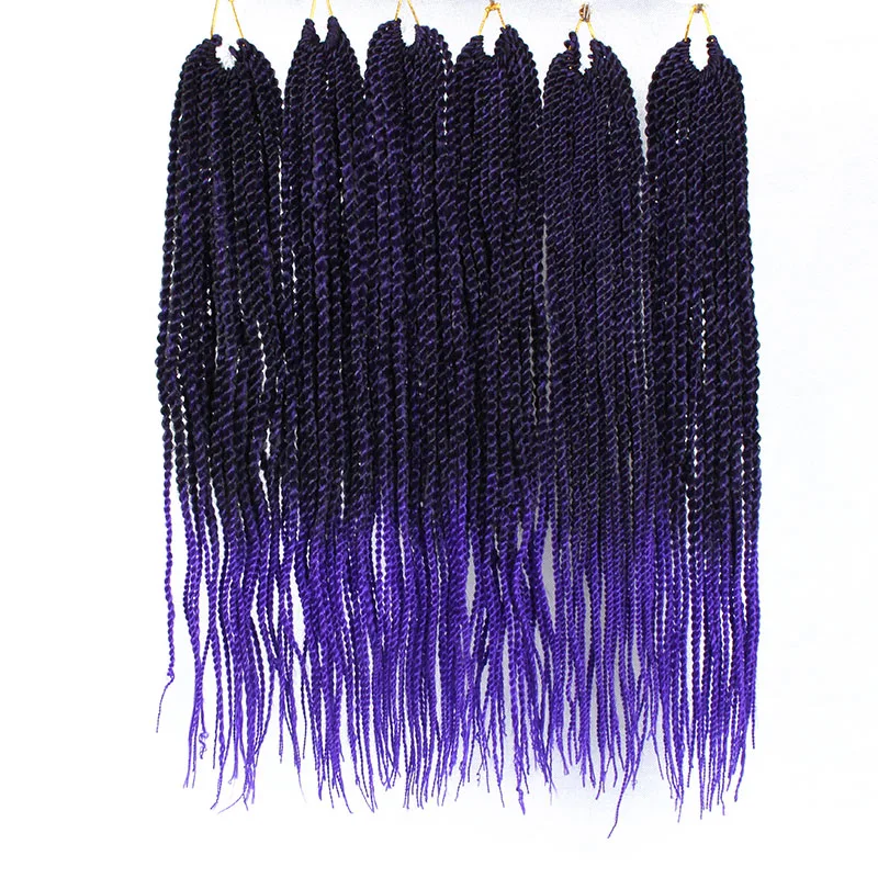 synethtic hair for braiding crochet senegales twist straight hair  (1)