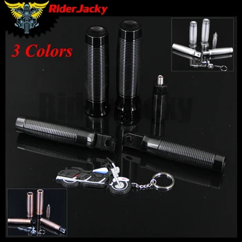 

For Harley Sportster XL1200 883 48 Forty-Eight Softail Dyna Touring CNC Aluminum Custom Rough Crafts Grips + Foot Pegs +Shifter