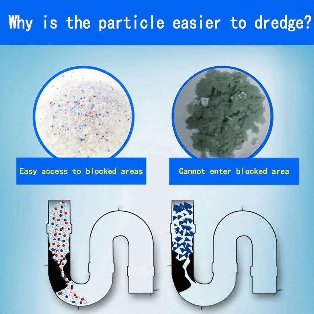 50 г/пакет Мощный Очиститель слива раковины трубы дноуглубительный агент кухня туалет и канализация Блокировка чистый дезодорант земснаряд чистящий порошок