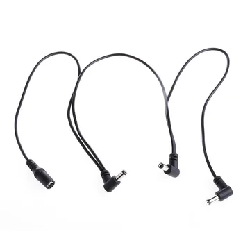 

3 Way guitare pedale deffet Daisy Chain electrical supply Adapter Cable Splitter