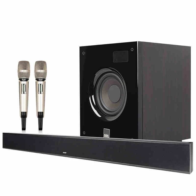 CAV ALK210 Home Theater System 3.1 Channel DTS Trusurround Sound Home Theatre With Microphones Speaker Combination Music Center CAV ALK210 Home Theater System 3.1 Channel DTS Trusurround Sound Home Theatre With Microphones Speaker Combination Music Center