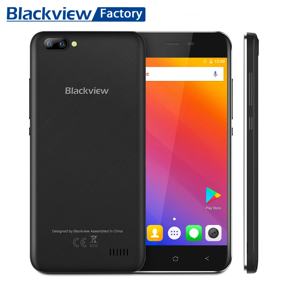 Hot Sale BLACKVIEW A7 Android 7 0 smartphone Dual Rear Camera Quad core 5 0 HD